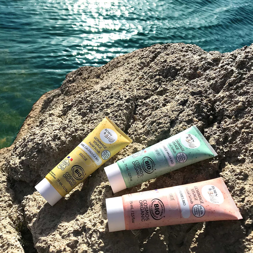 Honey and Calendula Facial Scrub - Certified Organic-3