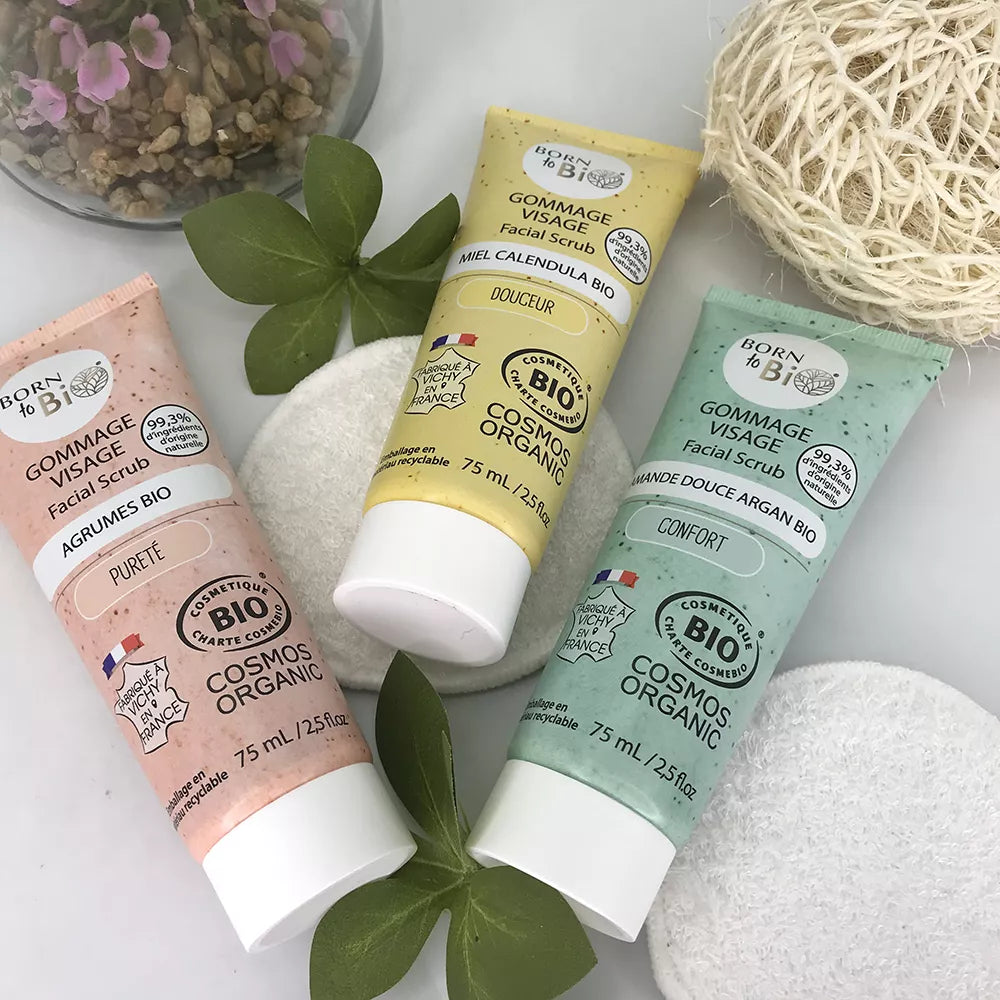 Honey and Calendula Facial Scrub - Certified Organic-4