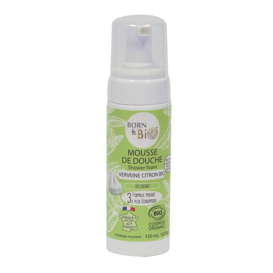 Mousse de Douche Verveine Citron - Certifiée Bio-0